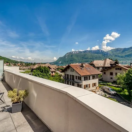 , Attique 79m2, Terrasse, 4pers Apartment Sevrier